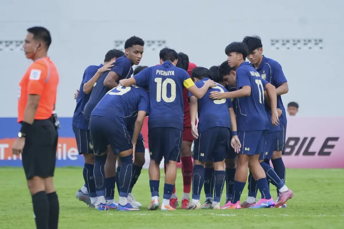 LIVE ถ่ายทอดสดฟุตบอล U19 ทีมชาติไทย พบ สิงคโปร์ ชิงแชมป์อาเซียน 2026