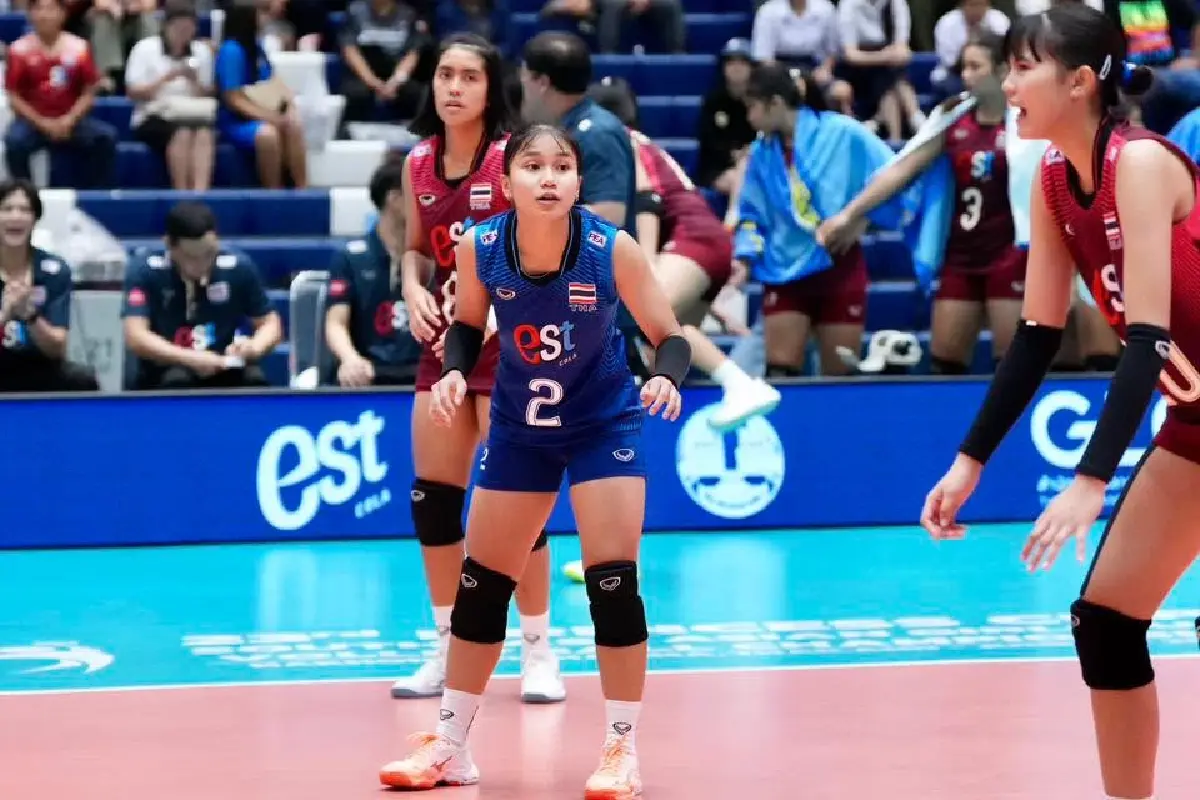 ตารางวอลเลย์บอลหญิง U18 ทีมชาติไทย ศึกปริ๊นเซส คัพ 2026 รอบรอง ดูสด