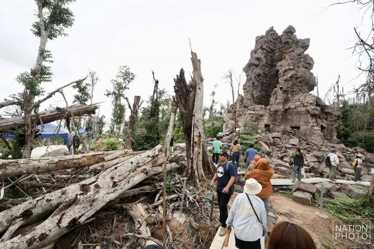 สุรินทร์เปิดท่องเที่ยว “ปราสาทตาควาย - เนิน 350” ตามรอยวีรกรรมทหารกล้าแห่งแผ่นดินไทย