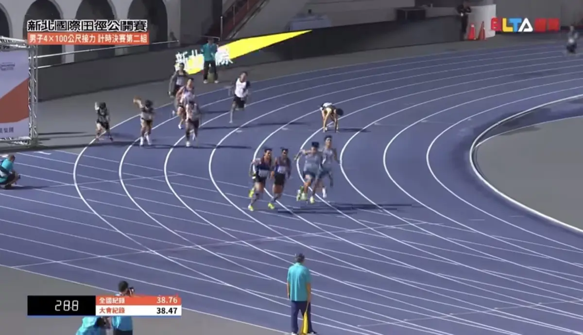 ทีมชาติไทย วิ่ง 4x100 ม. คว้าเหรียญทอง บิว ภูริพล นำทัพทุบเจ้าภาพยับ