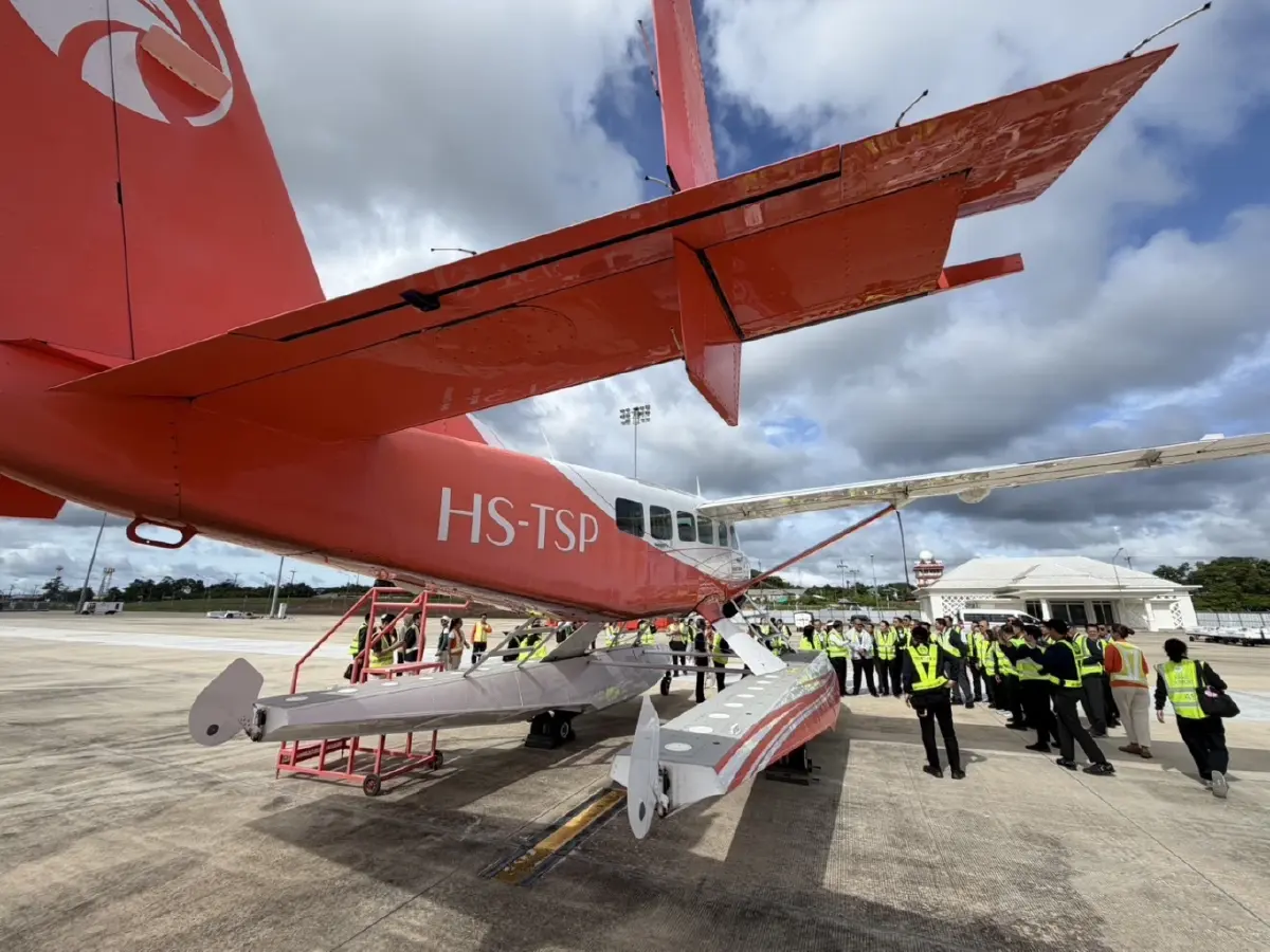 ‘ภัทรพงศ์’ ดันเทคโนโลยีใหม่ รับบริการ Seaplane กระบี่-ภูเก็ต ปลายปีนี้