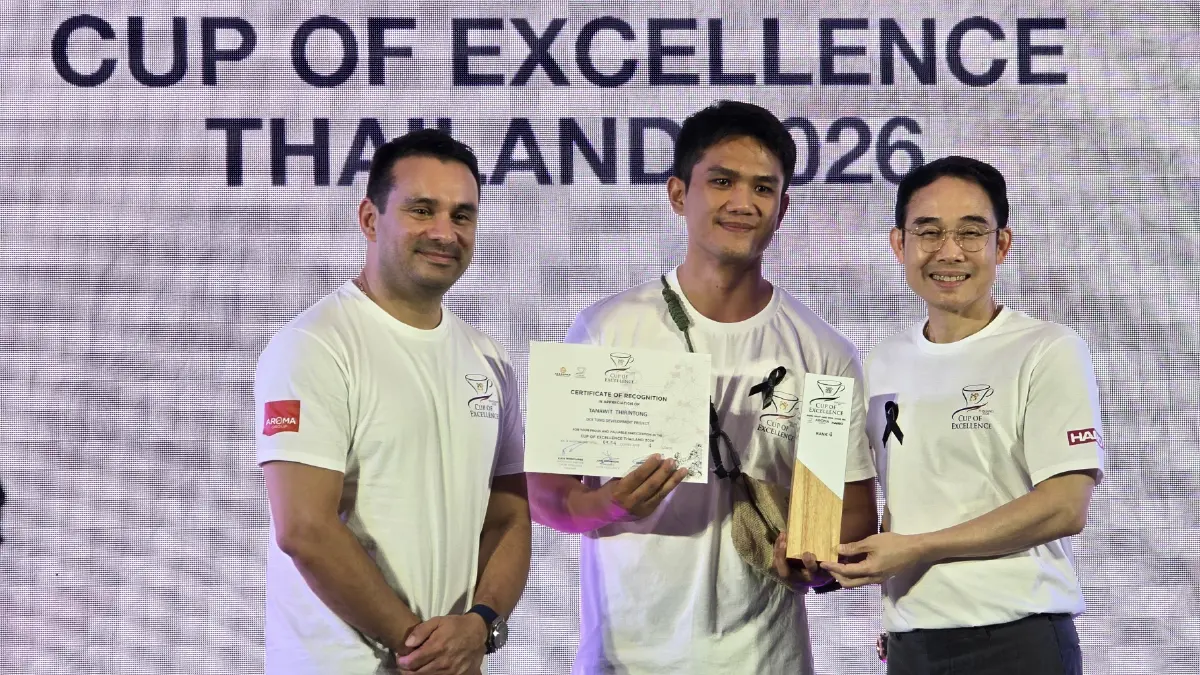 ประกาศผล ประกวดเมล็ดกาแฟไทย 'Cup of Excellence Thailand 2026'