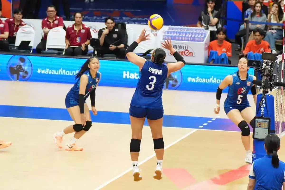 ดูฟรี ทีมชาติไทย พบ แคนาดา ถ่ายทอดสดวอลเลย์บอลหญิง VNL 2026