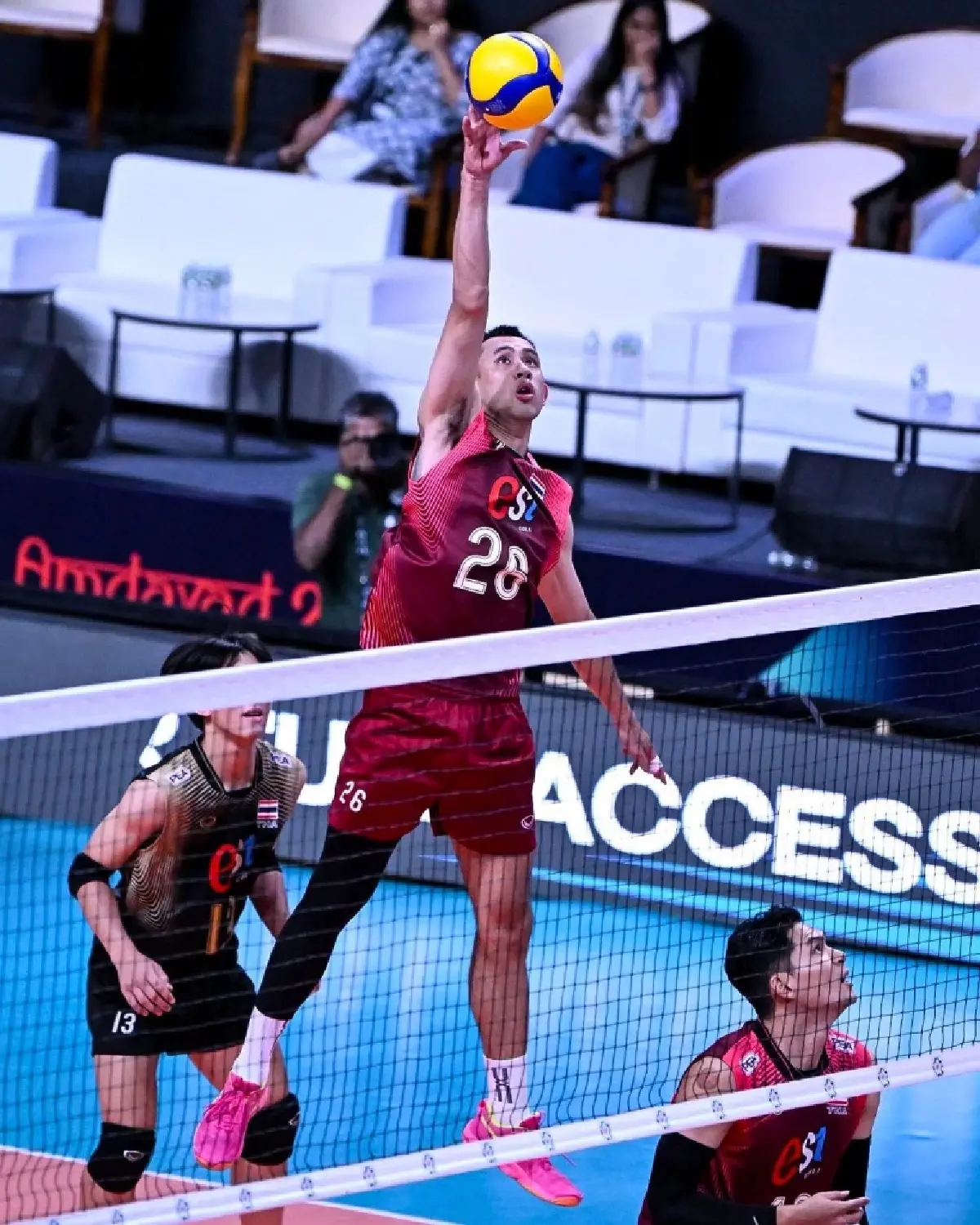 ถ่ายทอดสดวอลเลย์บอลชาย 'ไทย พบ อินโดนีเซีย' AVC Men’s Cup 2026