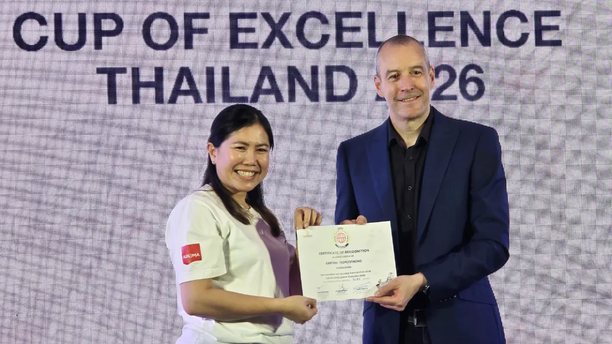 ประกาศผล ประกวดเมล็ดกาแฟไทย 'Cup of Excellence Thailand 2026'