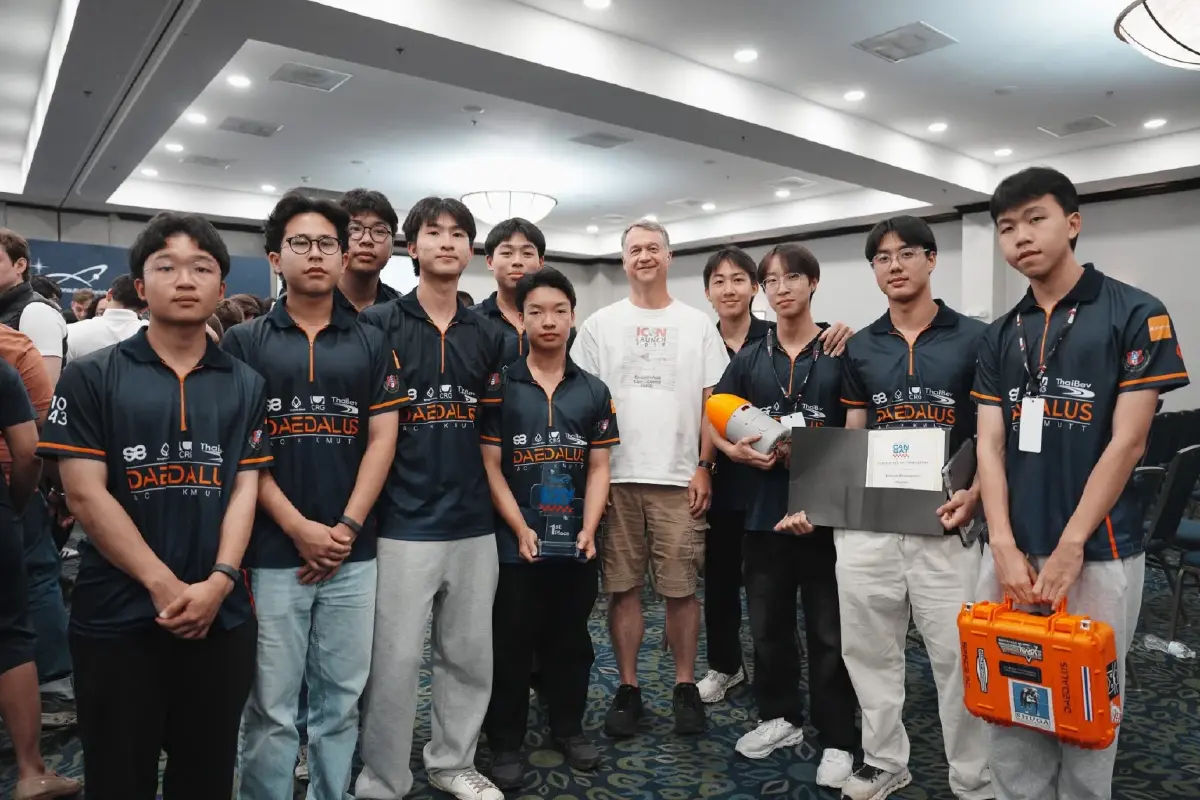 ทีม DAEDALUS อัสสัมชัญ คว้า'แชมป์โลก'Annual CanSat Competition 2026