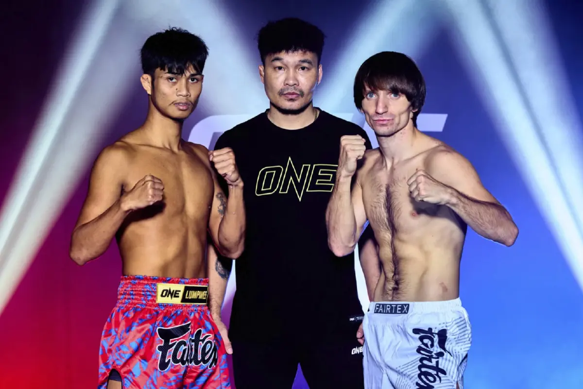 ดูสด มวยวันนี้ “ก้องชัย vs วาเลรี” - “ยอดเหล็กเพชร vs ซอว์ มิน มิน” คู่เอก ONE ลุมพินี