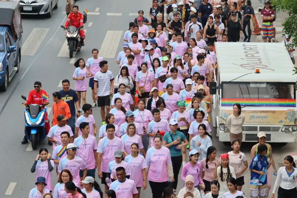 หัวหินคึกคัก! จัด Pride 2026 The Gentle Rainbow เดิน-วิ่งชายหาด ชูเมืองเท่าเทียมสากล