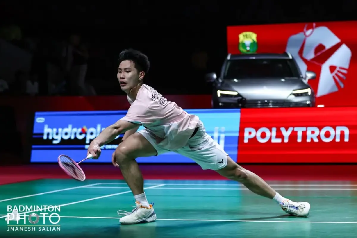LIVE อิคคิว พณิชพล พบ โจนาธาน คริสตี้ Indonesia Open 2026 รอบรอง 15.30 น.