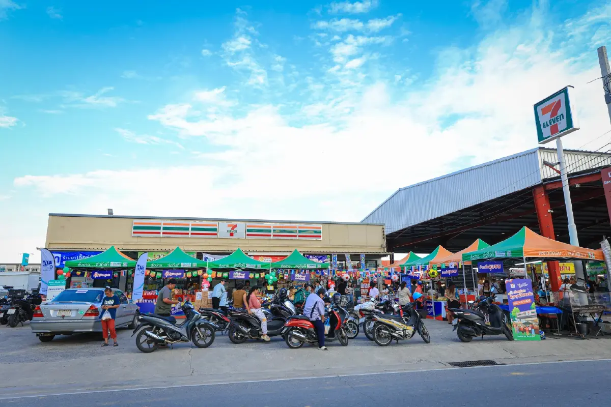 'ตลาดนัดเซเว่นไทยช่วยไทย' สร้างโอกาสใหม่ให้ผู้ค้ารายย่อย