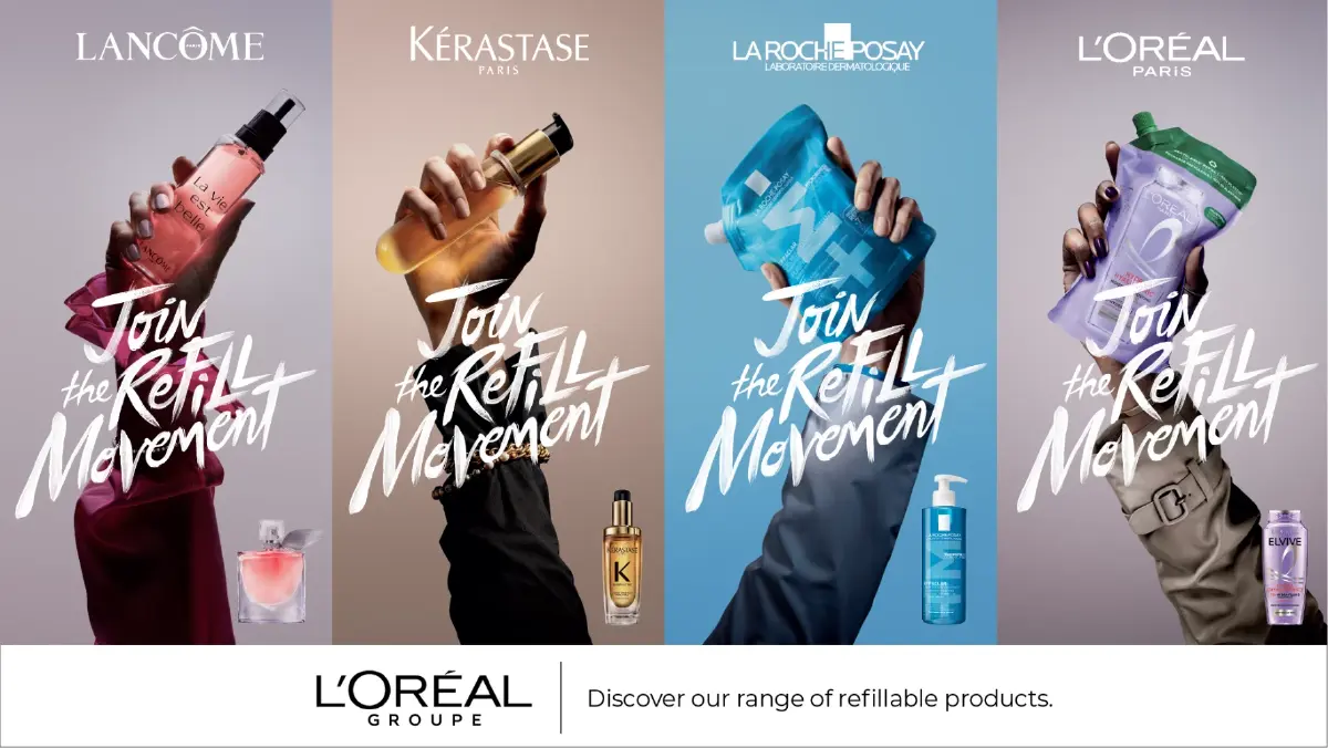 ลอรีอัล กรุ๊ป ปฏิวัติวงการบิวตี้ ผ่านแคมเปญ JoinTheRefillMovement ยกระดับความงามที่ยั่งยืน