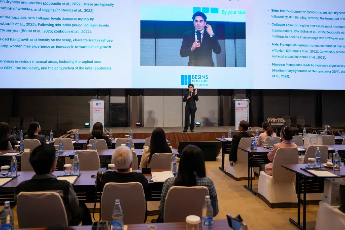 BESINS HORMONE FORUM 2026 เปิดมุมมองใหม่ 'ฮอร์โมน' กลไกสำคัญเชื่อมสุขภาพทั้งระบบ