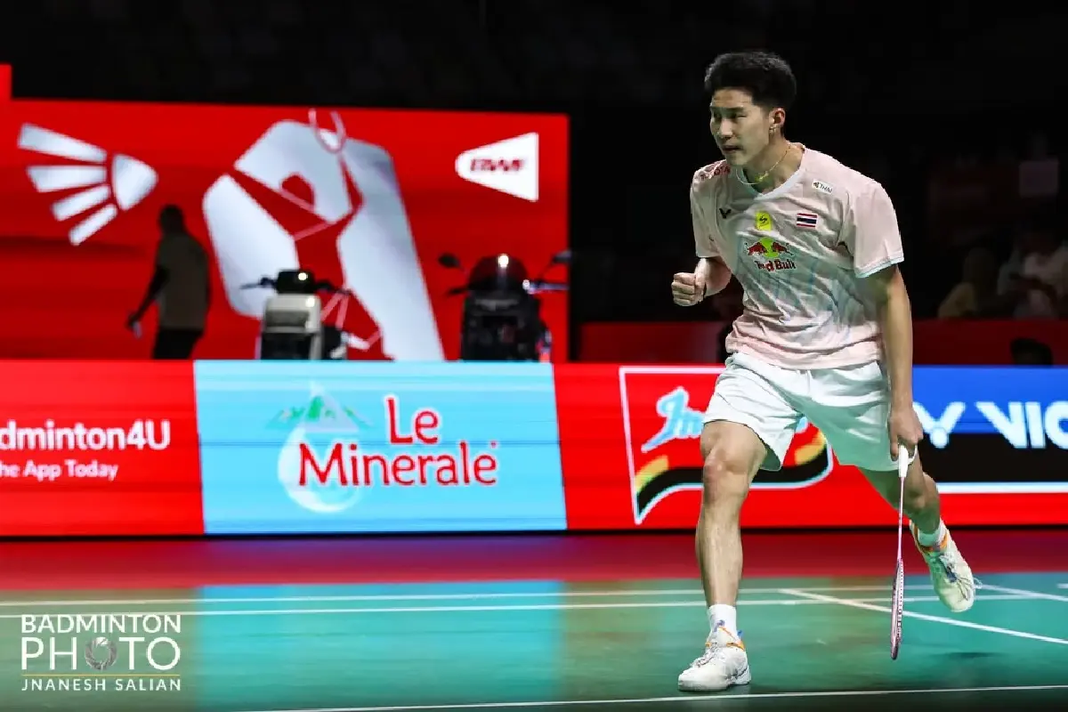 LIVE อิคคิว พณิชพล พบ โจนาธาน คริสตี้ Indonesia Open 2026 รอบรอง 15.30 น.