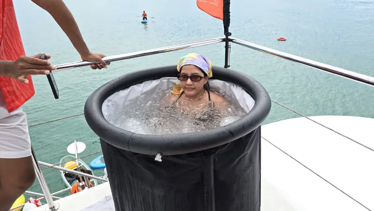‘Pride Run to Yach’ วิ่งชายหาด ล่องเรือยอร์ช ไอซ์บาธ กลางทะเล