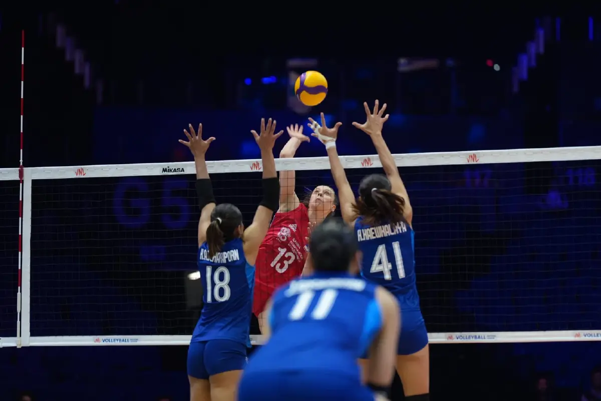 LIVE ถ่ายทอดสดวอลเลย์บอลหญิง ทีมชาติไทย พบ จีน เนชันส์ลีก VNL 2026