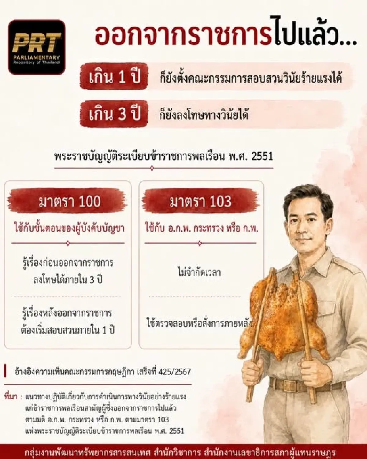คิดว่ารอดไหม? ลาออกราชการ หวังฟอกตัว เปิดกฎหมาย สอบวินัยย้อนหลัง