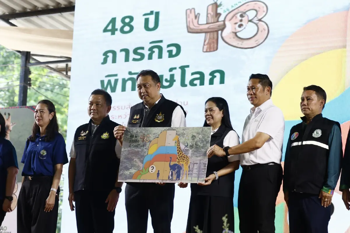 รมว. - ทส. โดยกองทุนสิ่งแวดล้อม หนุนพลัง CSR เชื่อมภาครัฐ-เอกชน พลิกโฉมสวนสัตว์ไทยเป็นพื้นที่แห่งความสุข