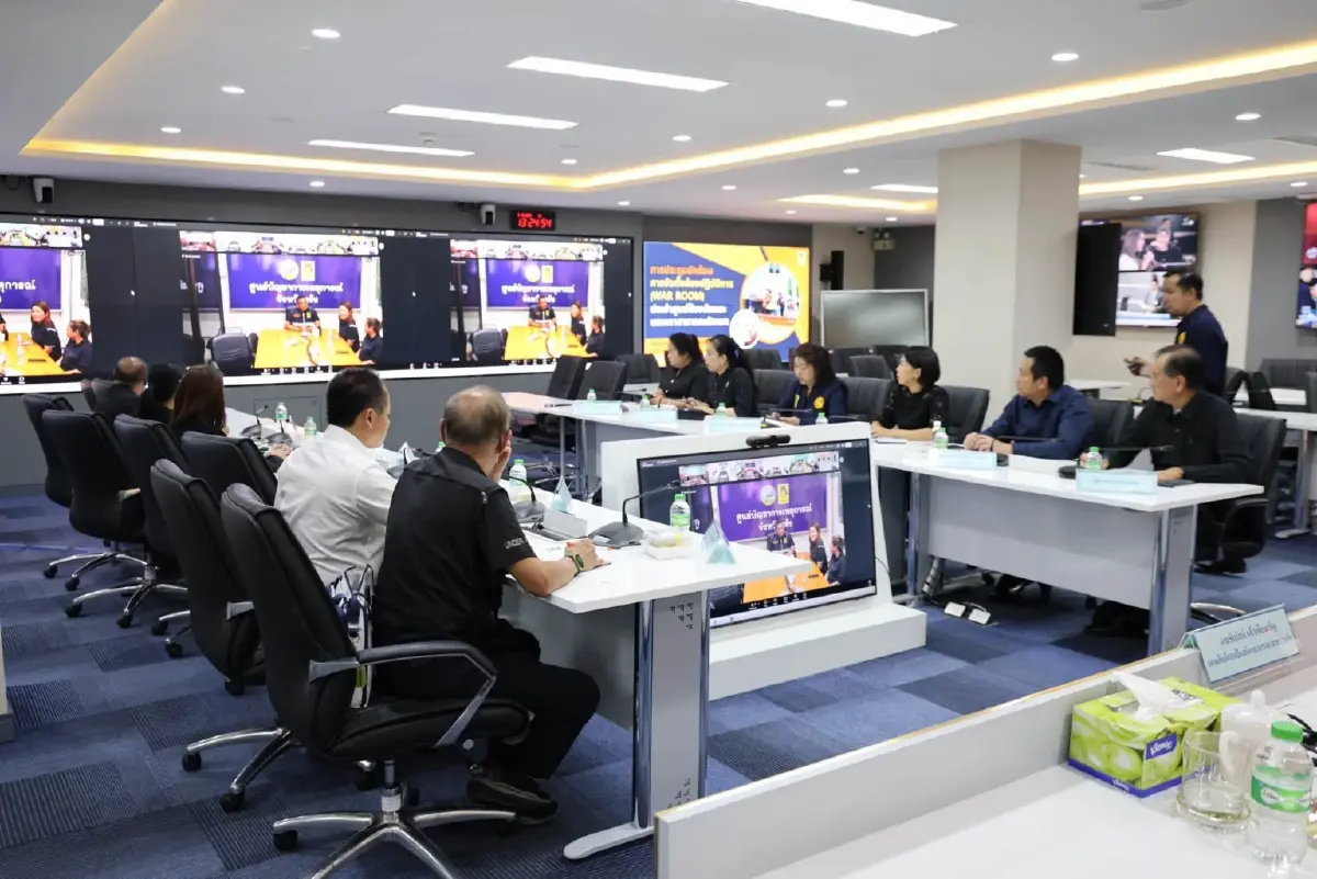 ปภ. ซ้อมแผนเปิด War Room 18 ศูนย์ทั่วไทย ยกระดับเตือนภัยทันท่วงที