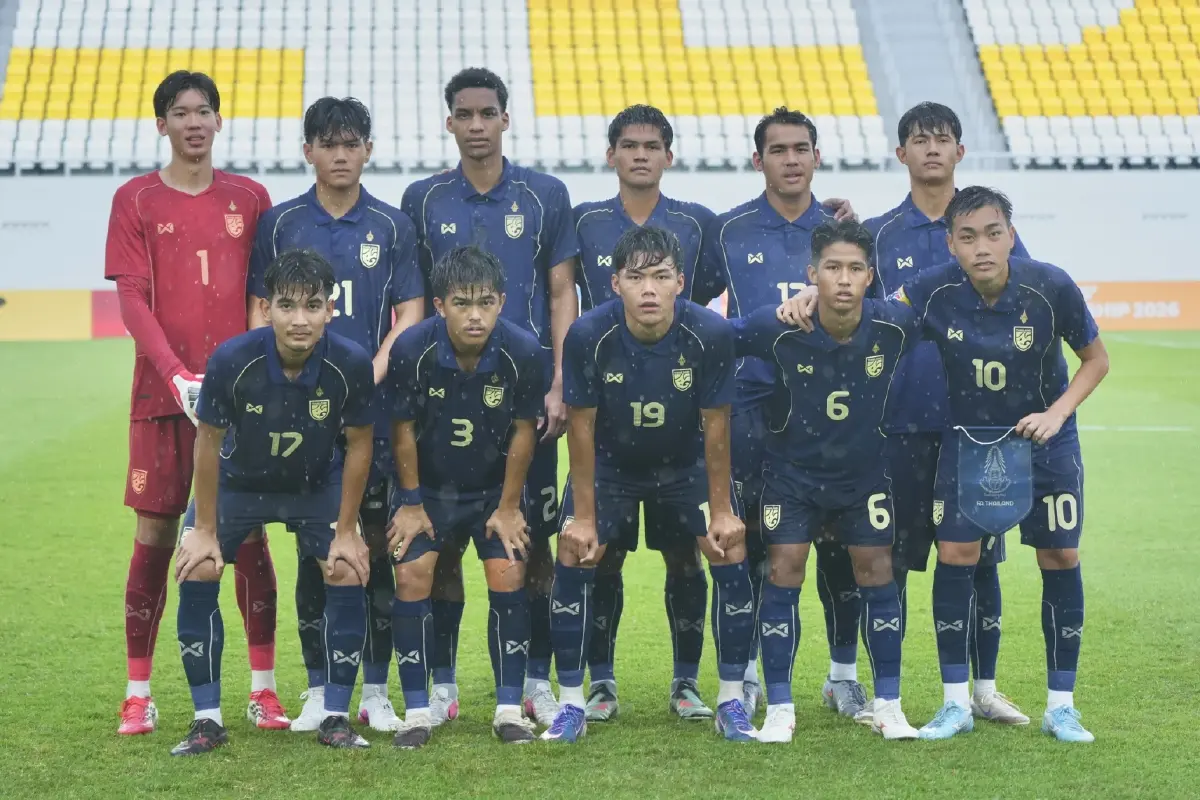 LIVE ถ่ายทอดสดฟุตบอล U19 ทีมชาติไทย พบ สิงคโปร์ ชิงแชมป์อาเซียน 2026