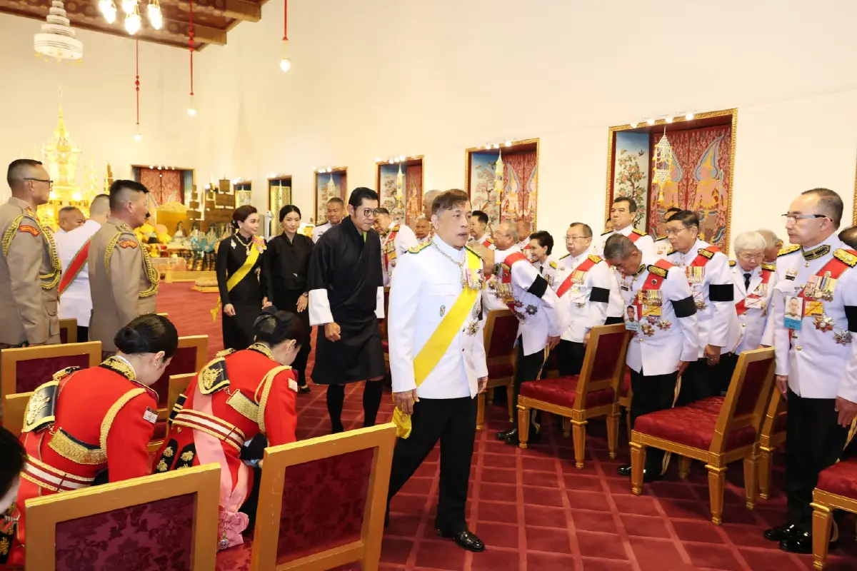 ในหลวง-พระราชินี เสด็จฯ ทรงบำเพ็ญพระราชกุศลสัตตมวาร พระราชทานพระศพ “เจ้าฟ้าพัชรกิติยาภาฯ”