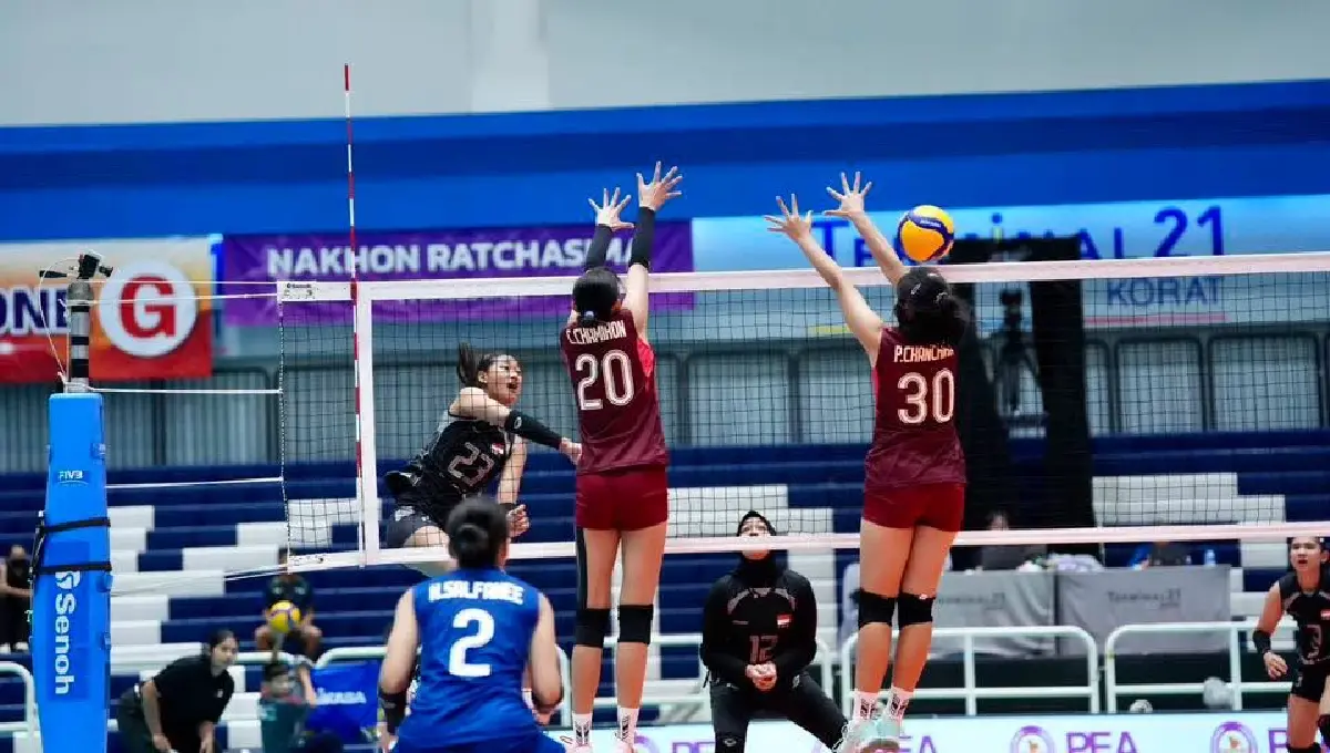 ตารางวอลเลย์บอลหญิง U18 ทีมชาติไทย ศึกปริ๊นเซส คัพ 2026 รอบรอง ดูสด