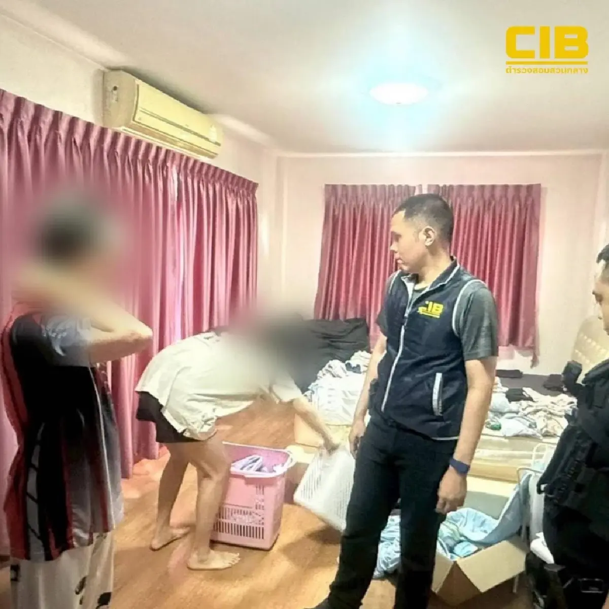 ฟอกเงินซื้อสินค้า 'ห้างดัง' ลุยสแกมเมอร์ จับ 2 หลอกโอนเงินร้อยล้าน