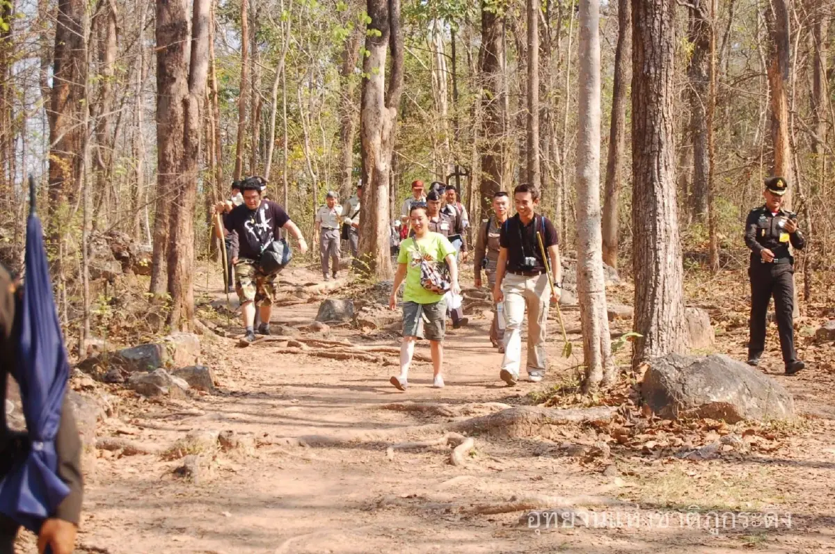 ตราตรึงอยู่ในหัวใจ 'องค์ภา' เจ้าฟ้าพัชรกิติยาภา เสด็จฯภูกระดึง