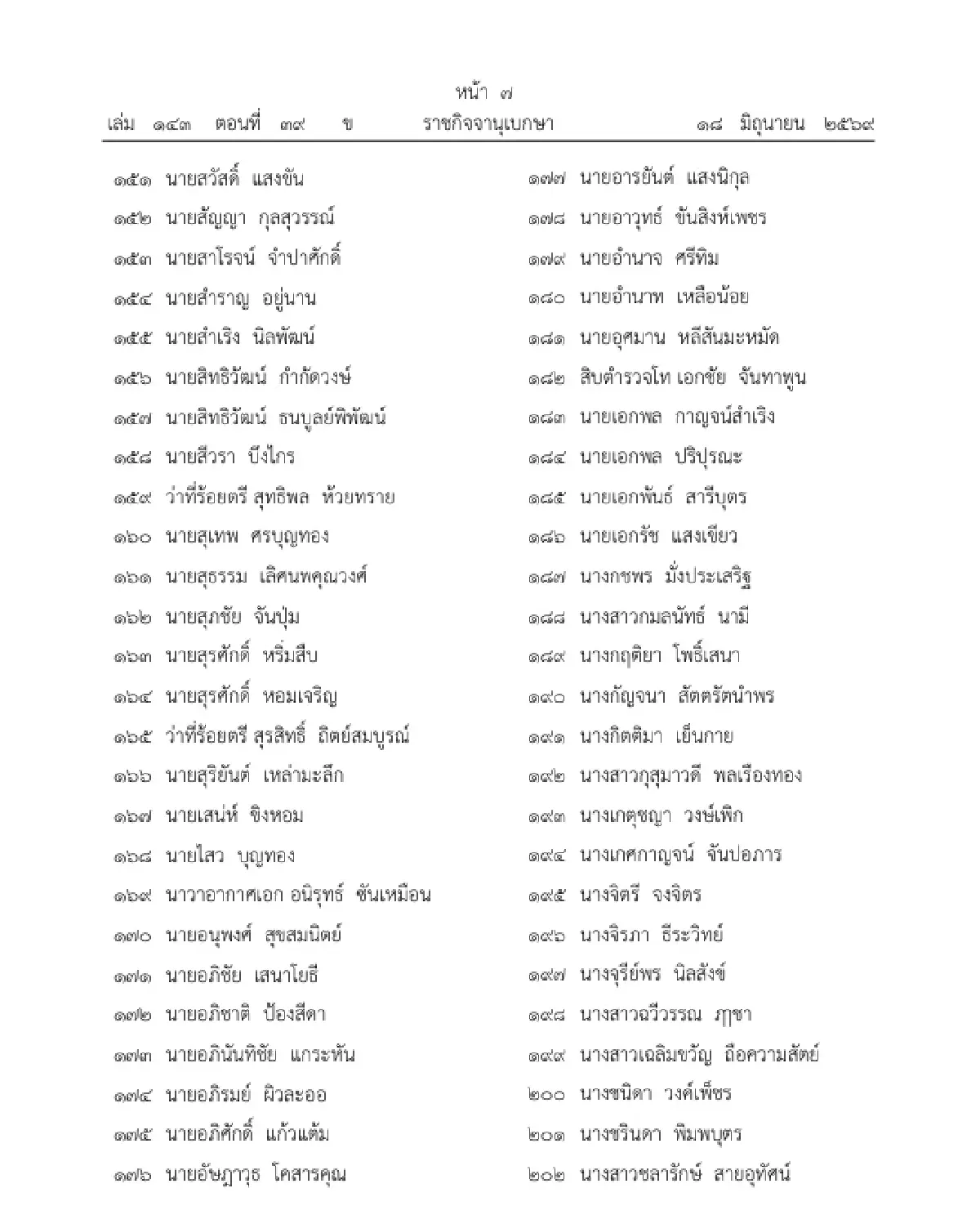 พระราชทานเครื่องราชฯ อันเป็นสิริยิ่งรามกีรติ ลูกเสือสดุดีชั้นพิเศษ - เหรียญลูกเสือสดุดี จำนวน 449 ราย