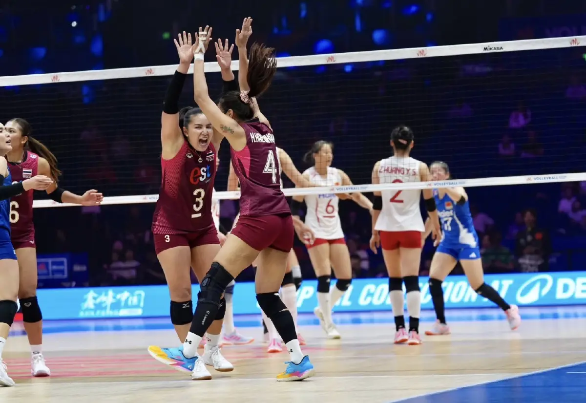 LIVE ถ่ายทอดสดวอลเลย์บอลหญิง ทีมชาติไทย พบ เบลเยียม เนชันส์ลีก VNL 2026