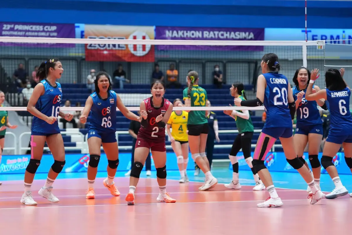 ลิงก์ดูสด ถ่ายทอดสดวอลเลย์บอลหญิง ไทย พบ อินโดนีเซีย ปริ๊นเซส คัพ 2026
