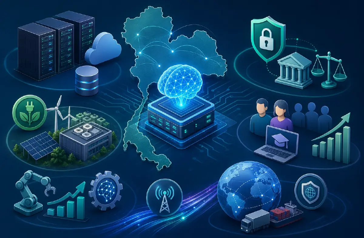 AI ไทยก้าวสู่จุดเปลี่ยน 'Sovereign AI' รับมือโจทย์ใหญ่ 'คน-ข้อมูล'