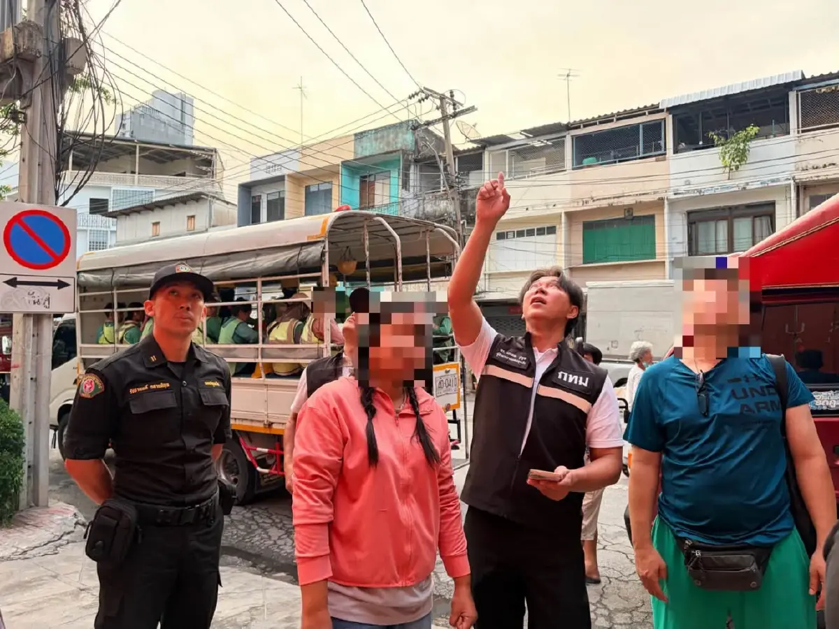 ระทึก พายุฝนถล่ม ลมแรงพัดชิ้นส่วนเครนหัก หวิดร่วง ผอ.ปทุมวันสั่งรื้อด่วน หวั่นอันตราย