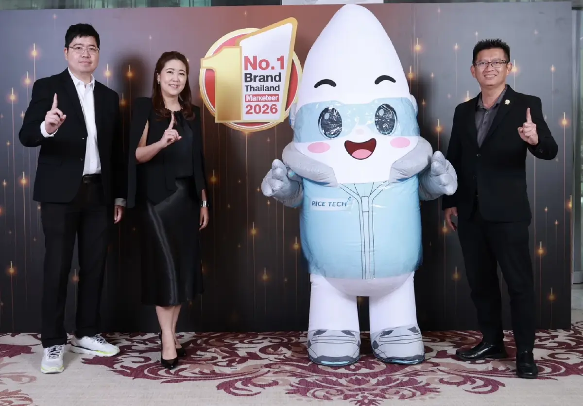ข้าวตราฉัตร คว้ารางวัล Marketeer No.1 Brand Thailand ต่อเนื่องปีที่ 15
