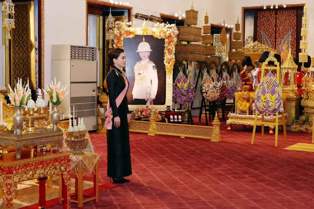 ในหลวง-พระราชินี ทรงบำเพ็ญพระราชกุศลปัญญาสมวาร 50 วัน พระราชทานพระศพ เจ้าฟ้าพัชรกิติยาภาฯ