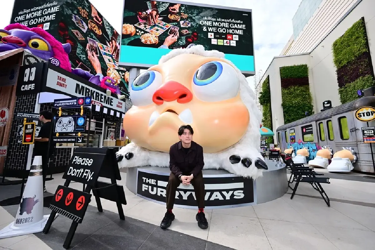 ที่แรกในโลก! ตะลุย 6 สถานี MRKREME The FURRYWAYS ก่อนทัวร์เอเชีย