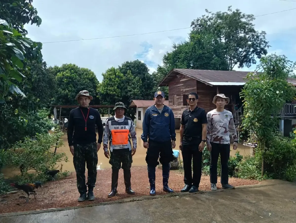 เร่งช่วยเหลือประชาชน ฝนตกหนักน้ำล้นตลิ่ง พื้นที่เมืองเชียงราย