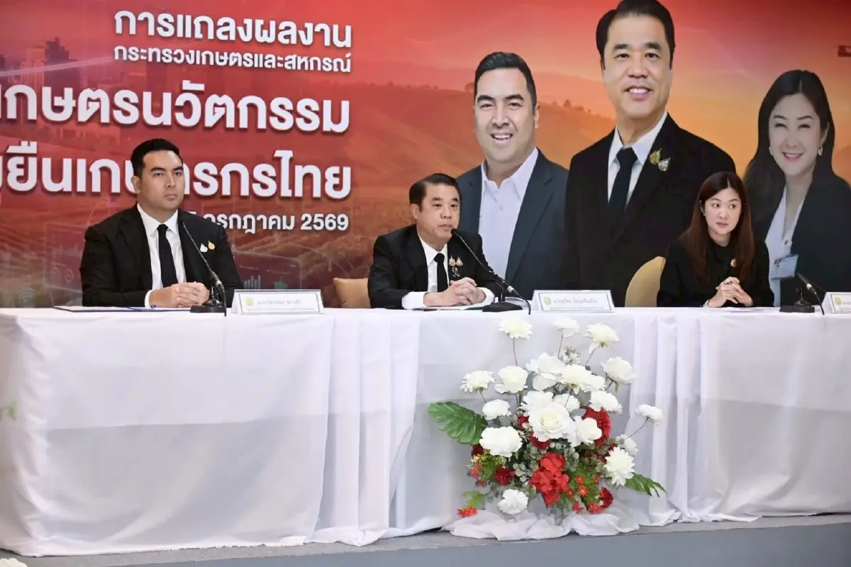 สุริยะกาง 5 พอร์ตเด็ดโชว์งาน 99 วัน ปลุกเกษตรไทยพุ่งชนเกณฑ์โลก