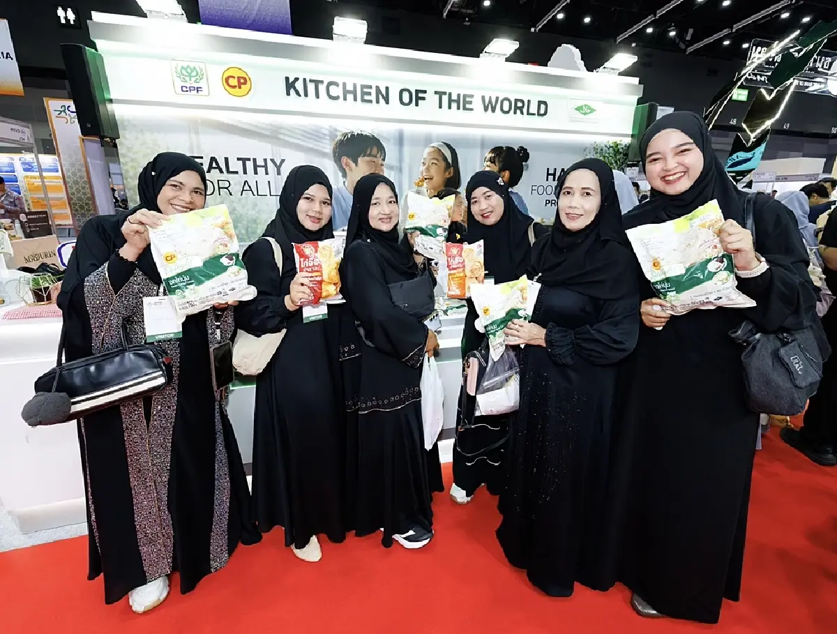 จุฬาราชมนตรี เยี่ยมชมบูธ CPF ชูอาหารคุณภาพมาตรฐานฮาลาล ในงาน Grand Halal Bangkok 2026