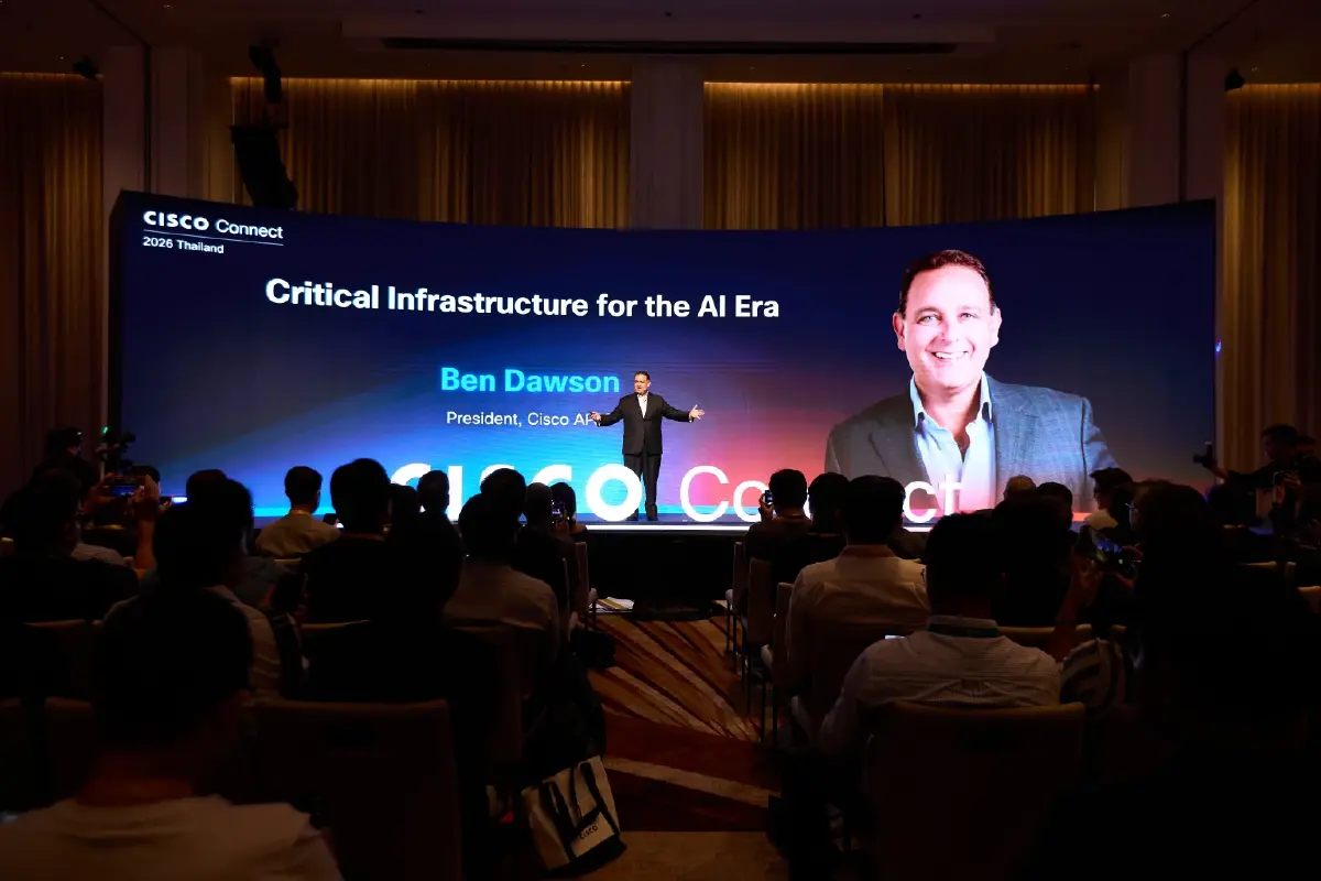 Cisco เปิดมุมมองความพร้อม - ความเสี่ยงของไทยในยุค Agentic World