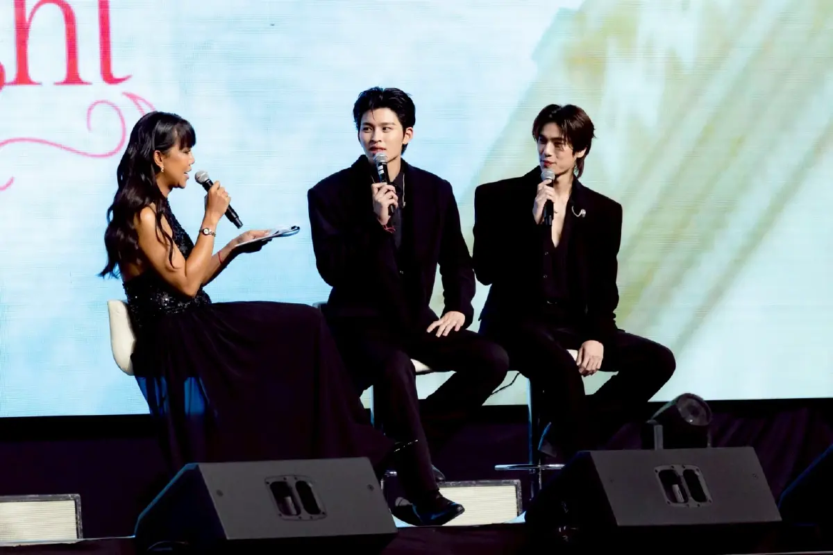 ‘ปอนด์-ภูวินทร์’ สานต่อความสนุกซีรีส์ภาคต่อ ในงาน ‘มีสติแล้วลูกพีช Peach and Me Premiere Night’