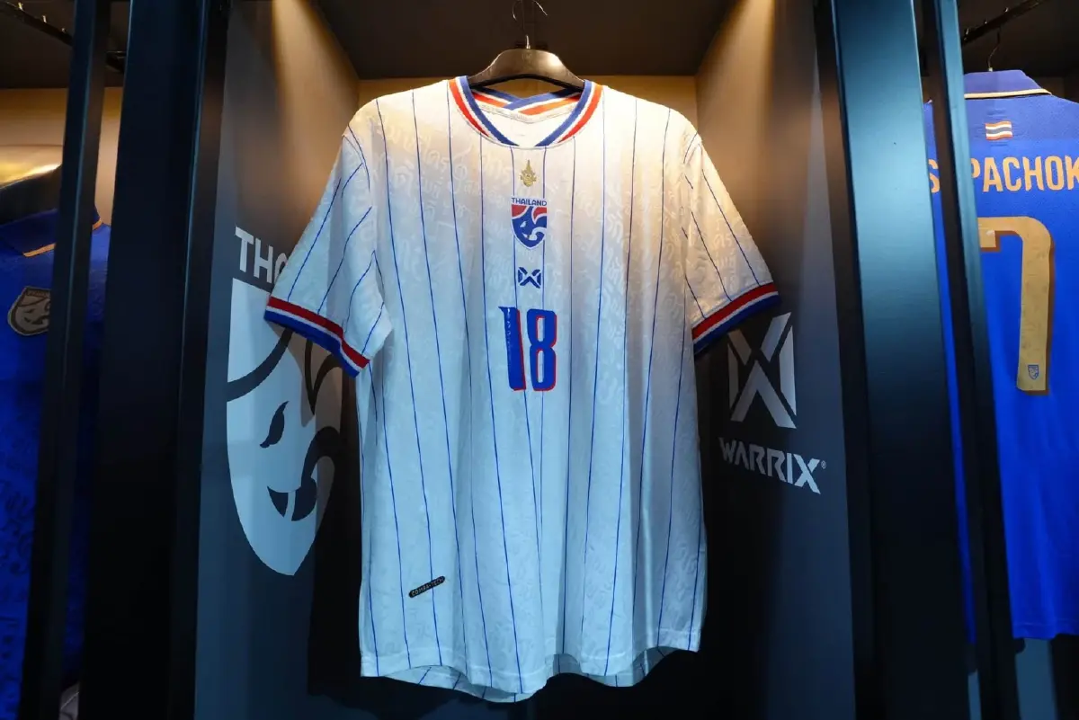 WARRIX เปิดตัวชุดแข่งช้างศึกใหม่ 2026/27 คอนเซปต์ "ไทยนี้รักสงบ" ประเดิมอาเซียนคัพ