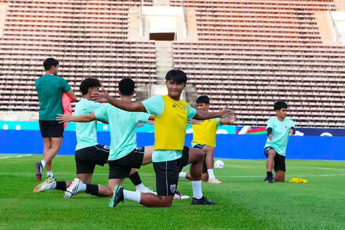 ถ่ายทอดสดฟุตบอลชาย ทีมชาติไทย พบ ลาว ดูบอลสด ชิงแชมป์อาเซียน 2026