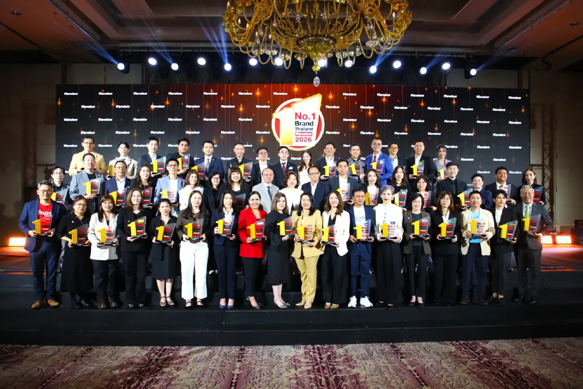 วิริยะประกันภัย รับรางวัล Marketeer No.1 Brand Thailand 2026 ต่อเนื่องปีที่ 3