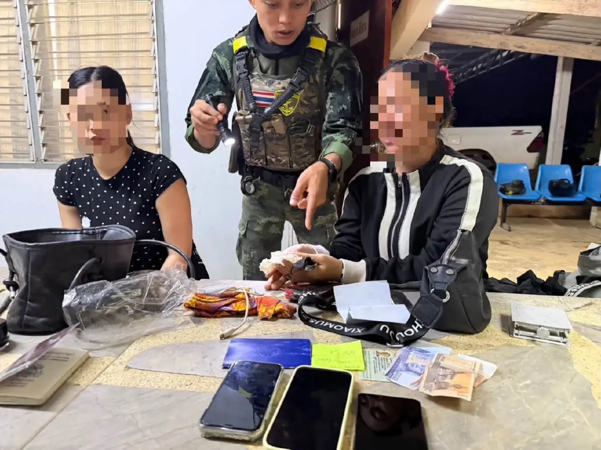 ทหารจับ 3 สาว 2 หนุ่ม ชาวกัมพูชา หลบหนีเข้าเมืองที่สระแก้ว