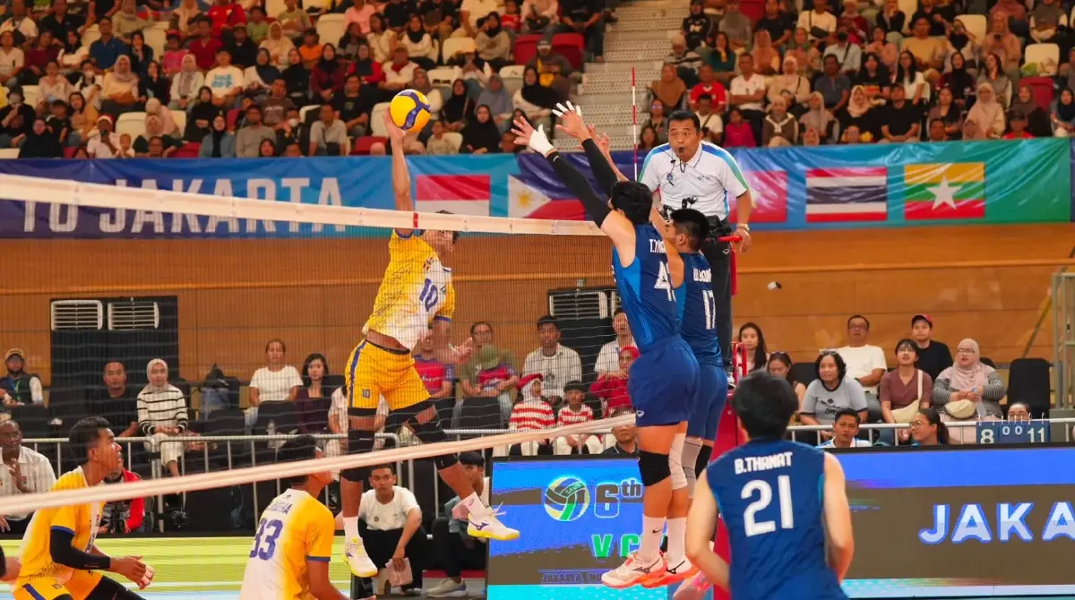 ผลวอลเลย์บอลชาย 'ไทย ชนะ กัมพูชา' 3 เซตรวด เข้ารอบชิง SEA V Cup 2026
