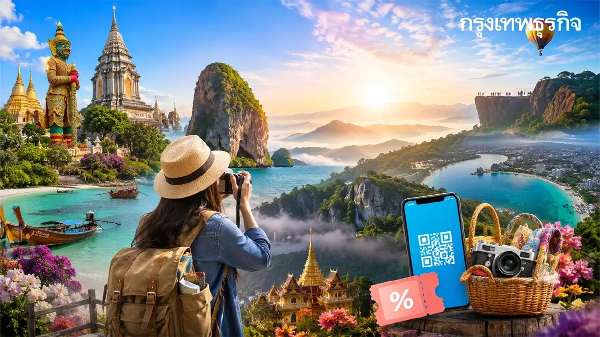 ลงทะเบียนเป๋าตัง ไทยเที่ยวไทยพลัส 2569 แจกเงิน 3,000 บาท + คูปองเงินดิจิทัล