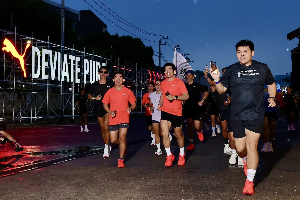 ว่าที่รองเท้าวิ่ง Super Trainer แห่งปี! PUMA DEVIATE PURE NITRO เปิดตัวใหญ่ระดับภูมิภาค