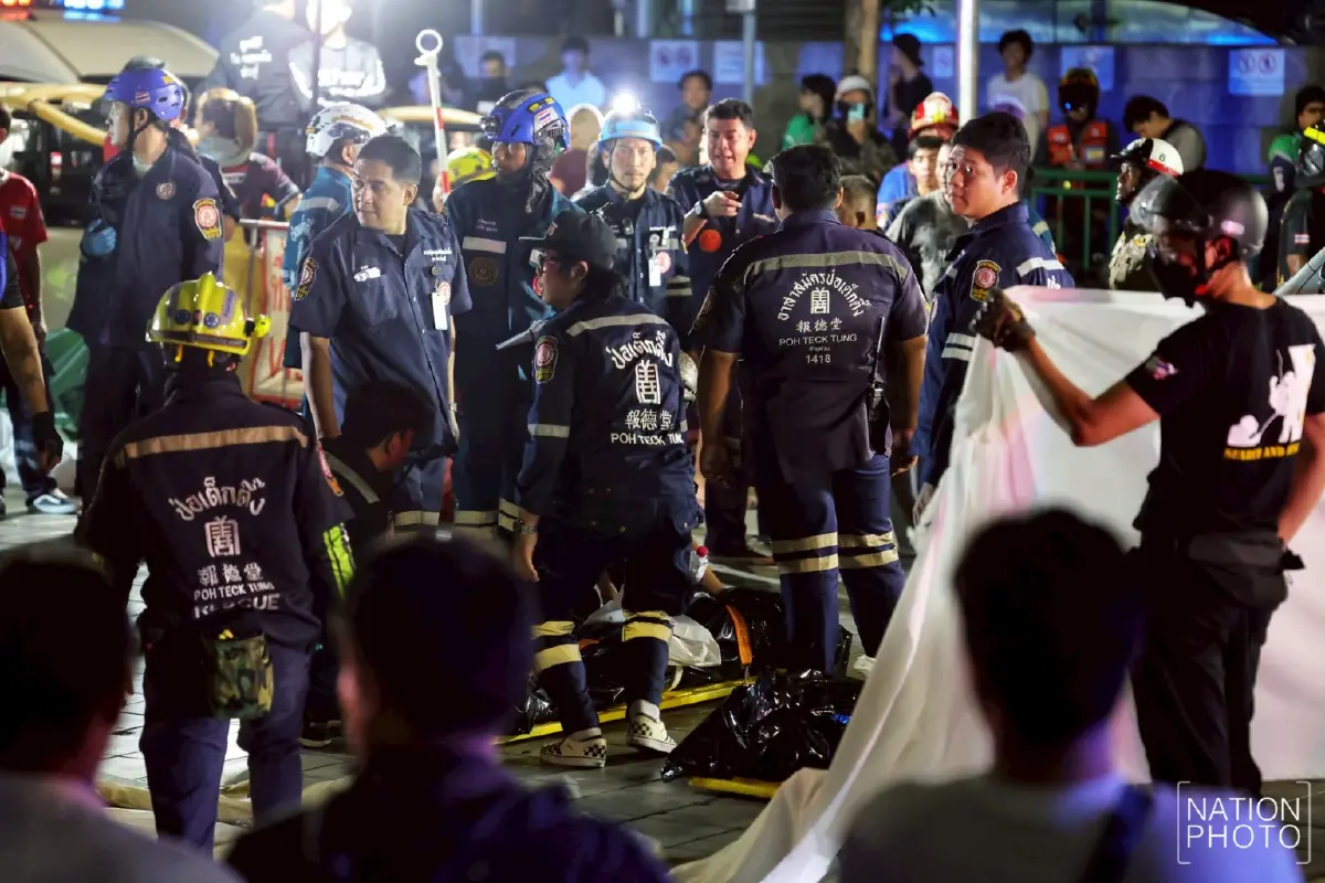 ไฟไหม้โรงเบียร์ลาดพร้าว กทม.ตั้งศูนย์ประสานงานญาติ หลังตาย 27 ราย