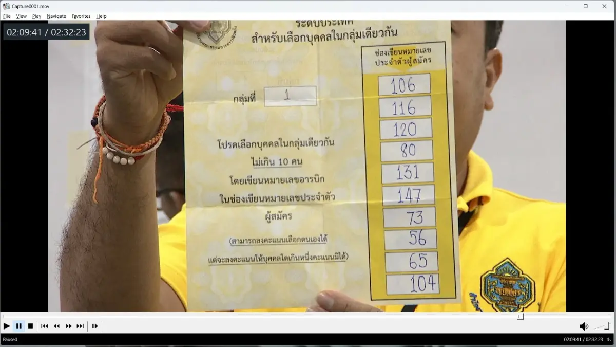 'ยิ่งชีพ' โชว์ภาพหลักฐานสำคัญ กล้องวงจรปิด กกต.นับคะแนนเลือก สว.