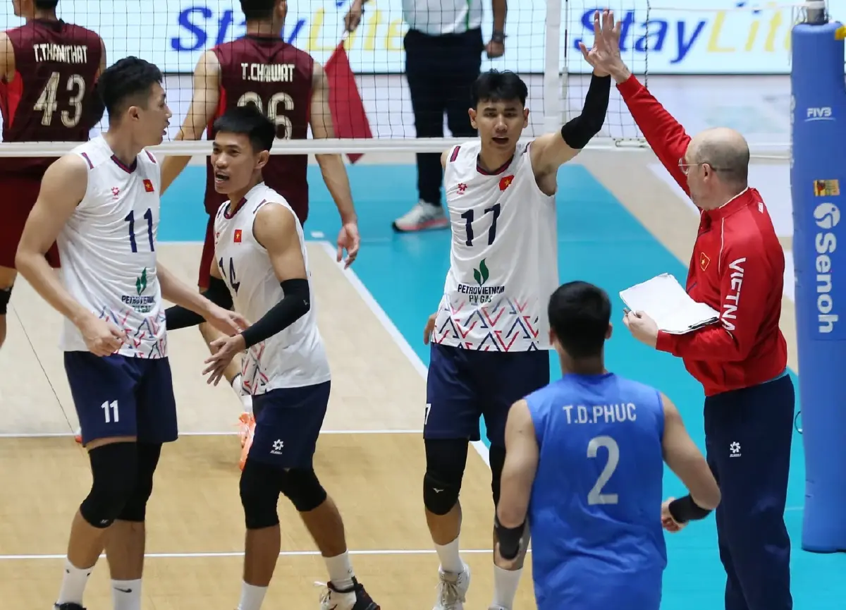 ถ่ายทอดสดวอลเลย์บอลชาย 'ทีมชาติไทย พบ เวียดนาม' ดูสด SEA V Cup 2026